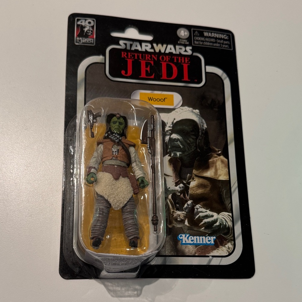 Hasbro Star Wars Return of the Jedi Wooff Action Figure - Green, Brown, White